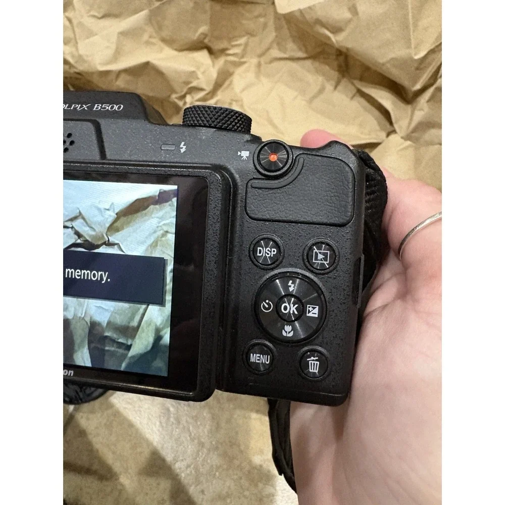 Nikon Coolpix B500 Point & Shoot‎ Digital Camera Black Tested EUC